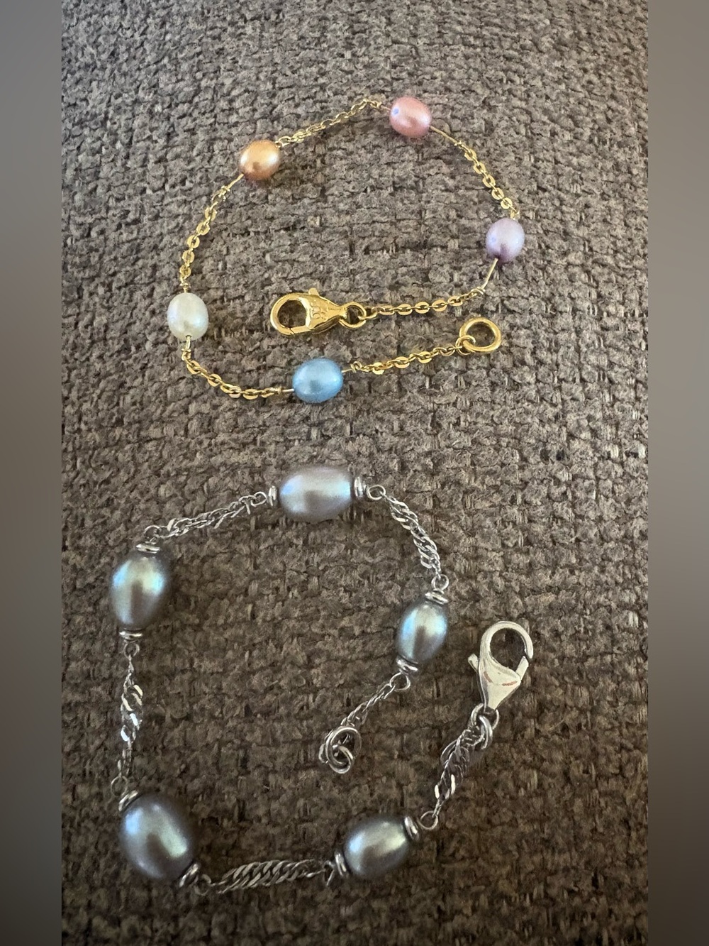Honora pearl bracelets - set of 2